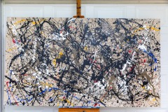 Jackson Pollock inspiration scale